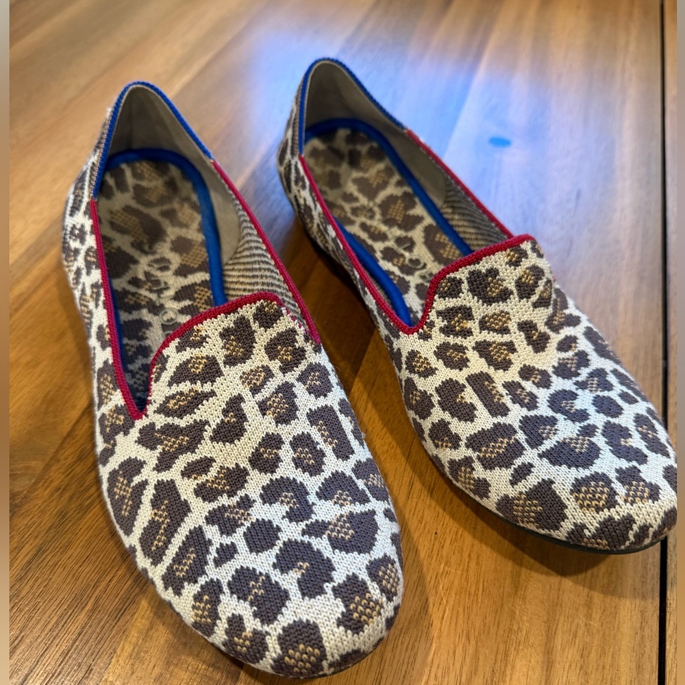Rothy’s The Flat Round Toe in Animal Print